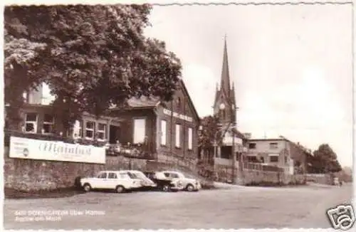 18465 Ak Dörnigheim über Hanau Gasthaus um 1960