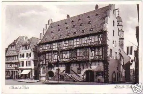 20898 Feldpost-Ak Hanau a. Main Altstädter Rathaus 1939