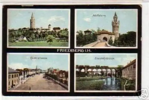 18169 Mehrbild Ak Friedberg in Hessen um 1910