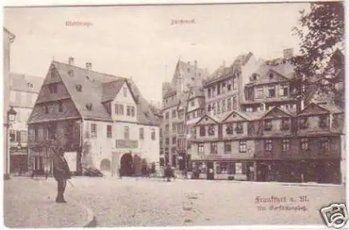 20492 Ak Frankfurt a.M. Am Garküchenplatz um 1910