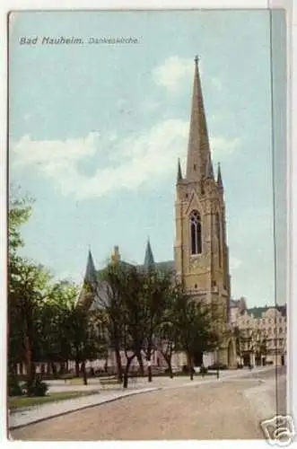 10672 Ak Bad Nauheim Dankeskirche um 1910