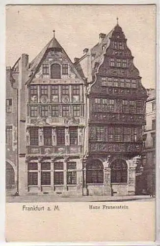 00268 Ak Frankfurt a.M. Haus Frauenstein um 1910