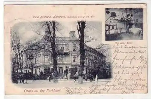 54746 Mehrbild Ak Gruß aus der Parkhalle Hamburg 1898