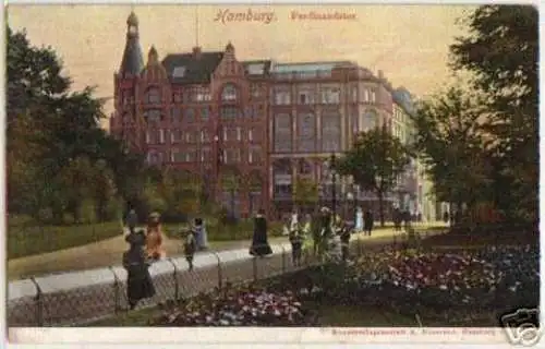 02938 Ak Hamburg Ferdinandstor 1907