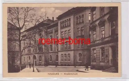 85340 Ak Hamburg Klosterschule 1943