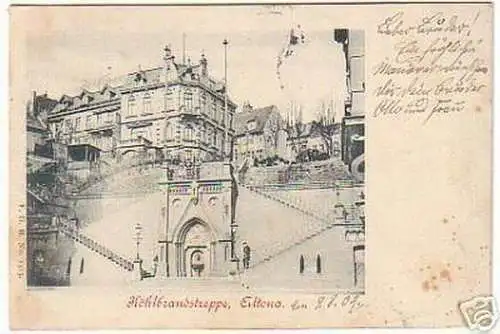 09894 Ak Altona Köhlbrandstreppe 1902