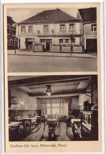 44771 Ak Mittenwalde (Mark) Conditorei Café Sparr 1930