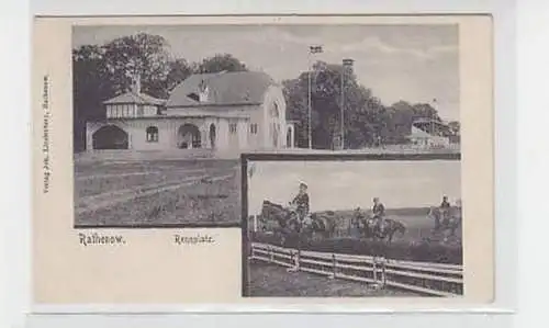 15694 Mehrbild Ak Rathenow Rennplatz um 1910