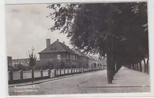 70768 Ak Finsterwalde Niederlausitz Krieger Siedelung 1937