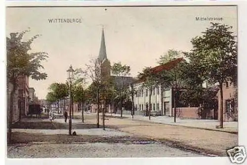 31860 Ak Wittenberge Mittelstrasse 1906