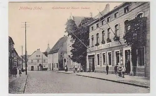 36881 Feldpost Ak Mühlberg E. kaiserliches Postamt 1916