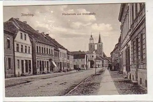 36944 Ak Jüterbog Pferdestraße & Großestraße 1915