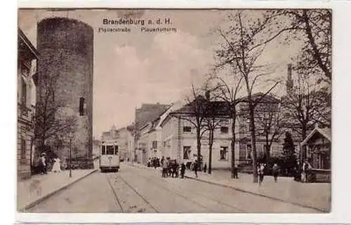 41146 Feldpost Ak Brandenburg Plauerstrasse 1915