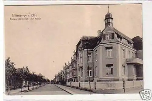 32885 Ak Wittenberge Hohenzollernstrasse Klinik um 1915