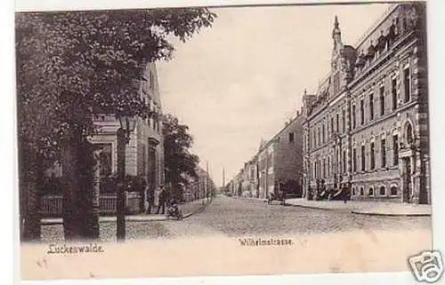 32958 Ak Luckenwalde Wilhelmstrasse um 1910