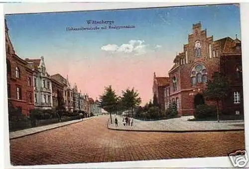 32786 Ak Wittenberge Hohenzollerstraße um 1918