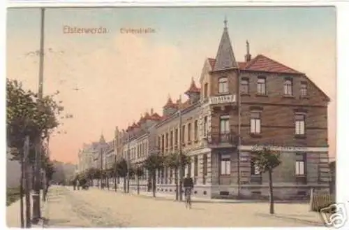 18794 Ak Elsterwerda Elsterstraße Lichtbad 1915