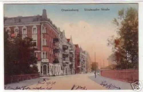 18877 Ak Oranienburg Stralsunder Strasse um 1915