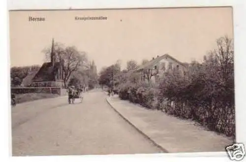 25074 Ak Bernau Kronprinzenallee um 1910