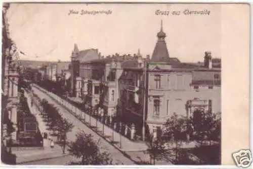 23492 Ak Gruß aus Eberswalde neue Schweizerstraße 1907