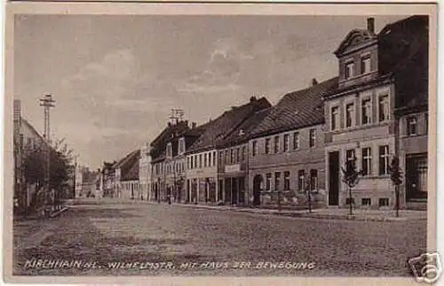 05130 Ak Kichhain Niederlausitz Wilhelmstrasse um 1940