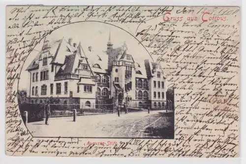 20294 Ak Gruss aus Cottbus - Augusta-Stift 1901