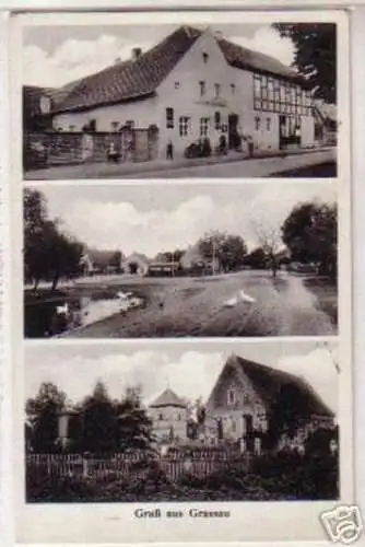 04182 Ak Gruß aus Grassau in Brandenburg 1940