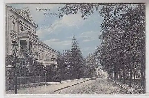 24992 Ak Neuruppin Parkstrasse 1912