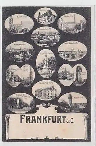 63248 Mehrbild Ak Frankfurt an der Oder Stadtansichten um 1910