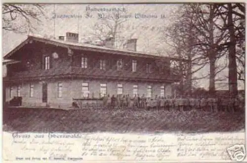 14731 Ak Gruß aus Eberswalde Hubertusstock 1899