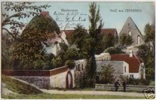 13161 Ak Gruß aus Zehdenick Klosterruine 1913