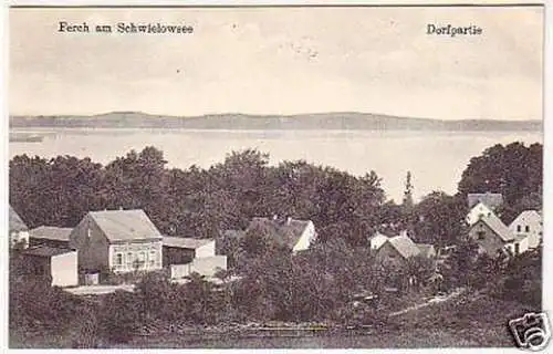 23661 Ak Ferch am Schwielowsee Dorfpartie um 1910