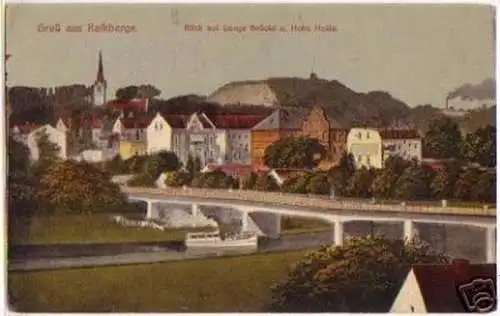 15348 Ak Gruß aus Kalkberge Hohe Halde um 1930