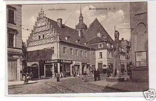 32547 Feldpost Ak Brandenburg a.H. Kurfürstenhaus 1915