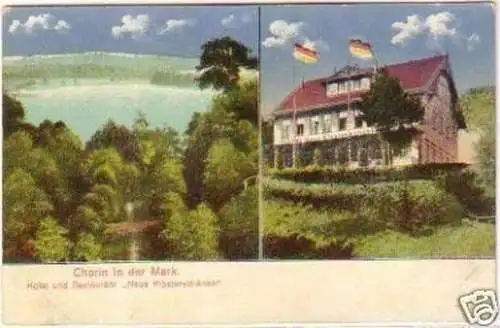 28248 Ak Chorin in der Mark Hotel und Restaurant um1923