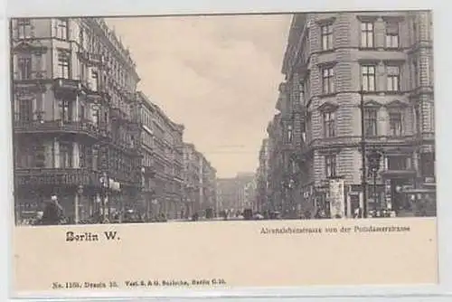 25025 Ak Berlin Alvensleben von der Potsdamerstraße1900