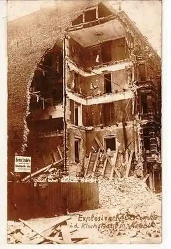 51496 Foto Ak Berlin Explosionskatastrophe Kirchstrasse 1926