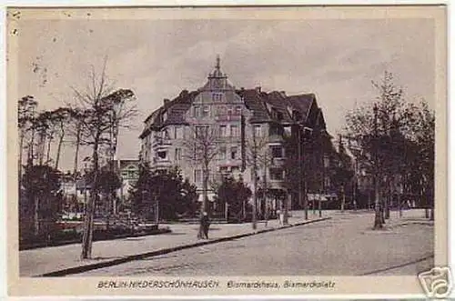 09645 Ak Berlin Niederschönhausen Bismarckplatz 1916