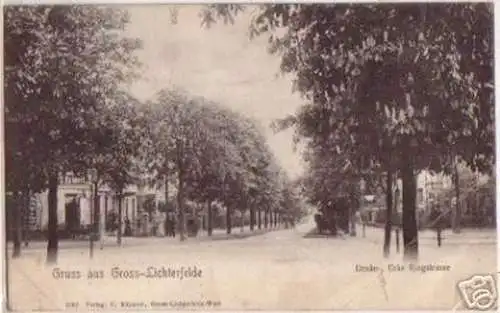 16642 Ak Gruß aus Groß Lichterfelde Ringstrasse 1905