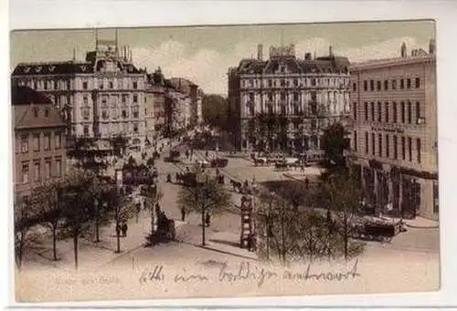 48271 Ak Gruß aus Berlin Hotel Fürstenhof 1907