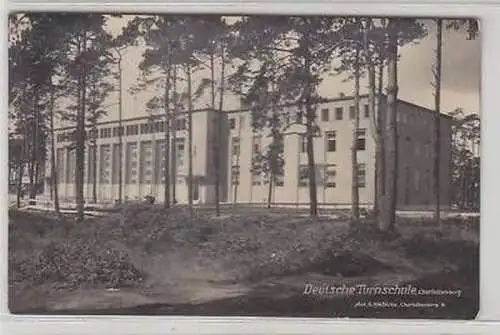 26385 Ak Deutsche Turnschule Charlottenburg 1929