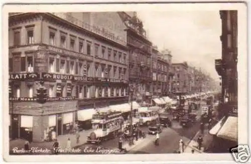 24386 Ak Berliner Verkehr Friedrichstrasse 1928