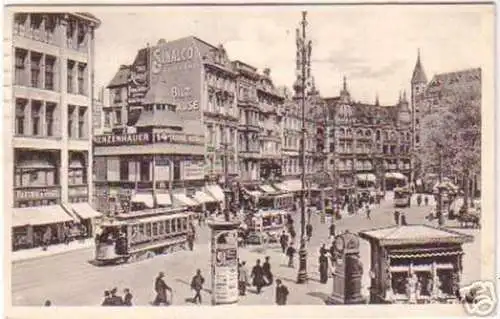 19244 Ak Berlin Spittelmarkt mit Verkehr 1913