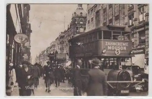 49964 Ak Berlin Friedrich- Ecke Leipzigerstraße 1929