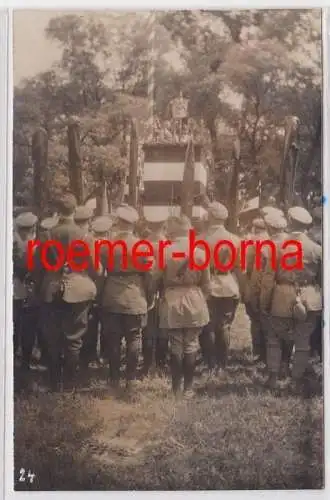 84593 Foto Ak München Reichs-Frontsoldatentag 1929 Die Bundesführer sprechen