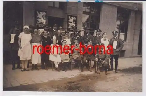 84582 Foto Ak München Reichs-Frontsoldatentag 1929 Sanitäterinnen und Soldaten