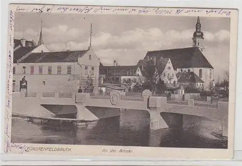 70747 Ak Fürstenfeldbruck an der Amper 1922