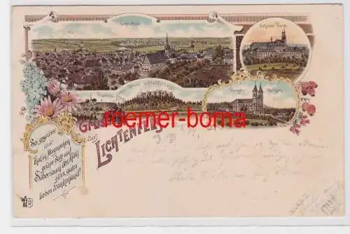 82506 Ak Lithografie Gruss aus Lichtenfels 1899