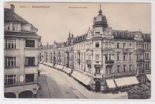 82724 Feldpost Ak Rosenheim Münchnerstrasse 1916