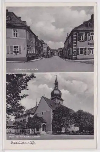 76817 Mehrbild Ak Marktleuthen Oberfranken Kirchenlamitzer Strasse um 1940